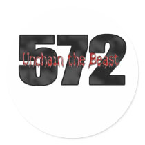 big block beast sticker