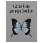 Big Blue & Black Butterfly Flyers