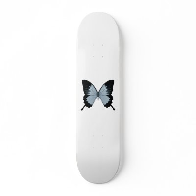 Big Blue & Black Butterfly by VoXeeD