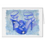 Big Blue Bling Cards