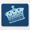 Big Blue Crown or Coronet Products mousepads