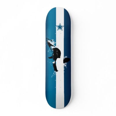 Big Blue Skate Boards by IsaiahHeaden