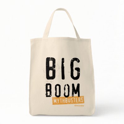 Big Boom Tote Bags by MythBusters