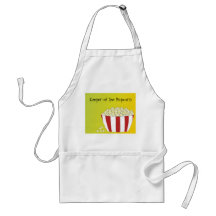 Big Bowl of  Popcorn Aprons