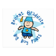 Big Boy Pants Postcard