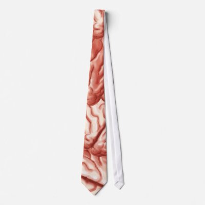Big Brain Neck Tie by neuro4kids