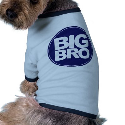 big bro t-shirt mix and match design doggie tee shirt by zoeysattic