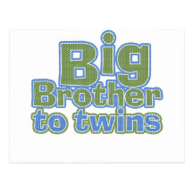 Big Bro - Twins Post Cards