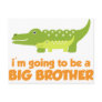 Big Brother Alligator T-shirt Postcards