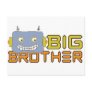Big Brother Cool Robot Post Card