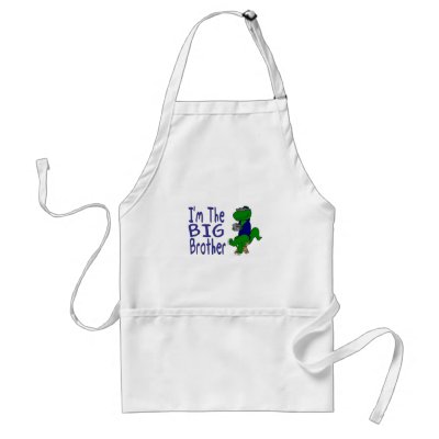 big brother dino 08 apron by unclegear