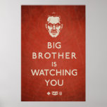 Big Brother is Watching You Propaganda Poster