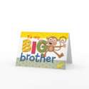 BIG brother monkey Card