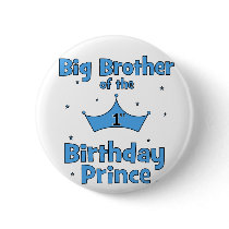Big Brother of the 1st Birthday Prince Pin