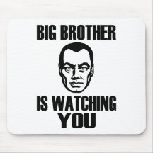 Big Brother Portrait Mousepad