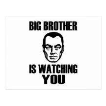 Big Brother Portrait Postcard