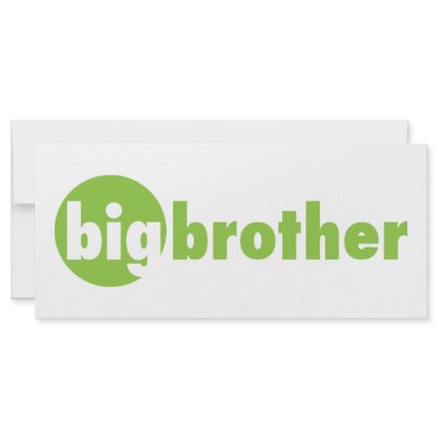 Big Brother Custom Rack Cards by babyfactory