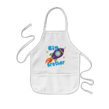 Big Brother Rocket Ship Sibling Sets Aprons