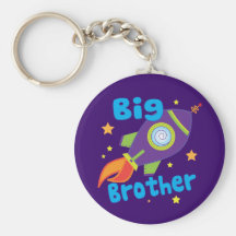 Big Brother Rocket Ship Sibling Sets Keychains