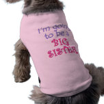 Big Brother/Sister pet clothing