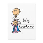 Big Brother with Baby Sister Tshirts and Gifts Postcards