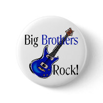 Big Brothers ROCK! Pinback Button