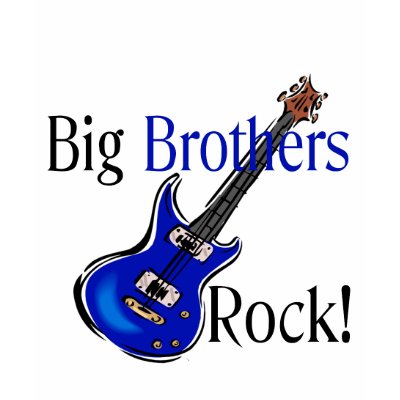 Big Brothers ROCK! Tee Shirt by ifbabycouldtalk