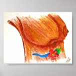 Big Brown Breasts Painting posters