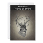 BIG BUCK CUSTOM INVITATION