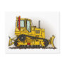 Big Bulldozer Dozer Post Card