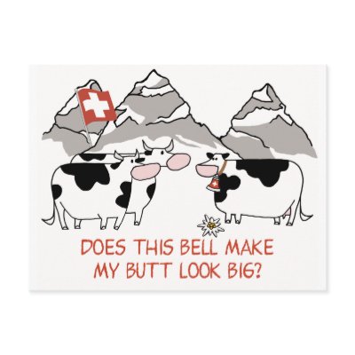 Big Butt Postcard by swisssoup