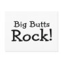 Big Butts Rock Post Card