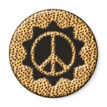 BIG CAT PEACE SIGN magnets