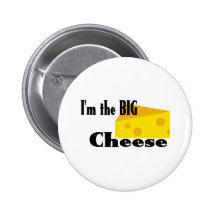 Big Cheese Pinback Button