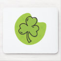 "Big Clover" St. Patrick's Day Design mousepads