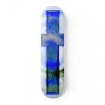Big Cross Emboss Colour Blue