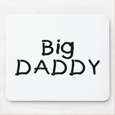 Big Daddy (Blk) Mouse Mats by TeeZazzle