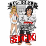 Big Daddy "Sick" Sculpted Keychain Photo Cutouts