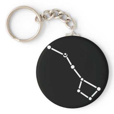 Big Dipper Keychain by Zuphillious