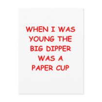 big dipper post card