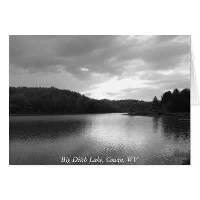 Big Ditch Lake Card by clawson5104