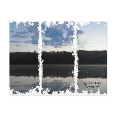 Big Ditch Lake Postcard by clawson5104