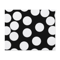 Big Dots in Black and White. Full Color Flyer