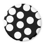 Big Dots in Black and White. Magnet