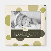 Big Dots Photo Magnet S