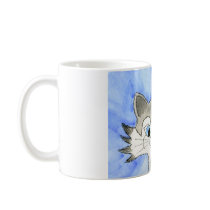 Big Eared Cat Mugs