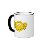 Big Ears Smiley Face Coffee Mugs