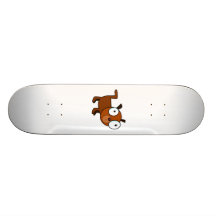 Big-Eyed Cartoon Dog Skateboards