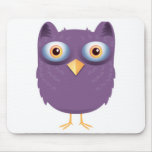 big eyed owl mousepads