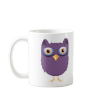 big eyed owl mug